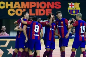 Goleada culé en Estados Unidos: El FC Barcelona domina El Clásico del Soccer Champions Tour 2023